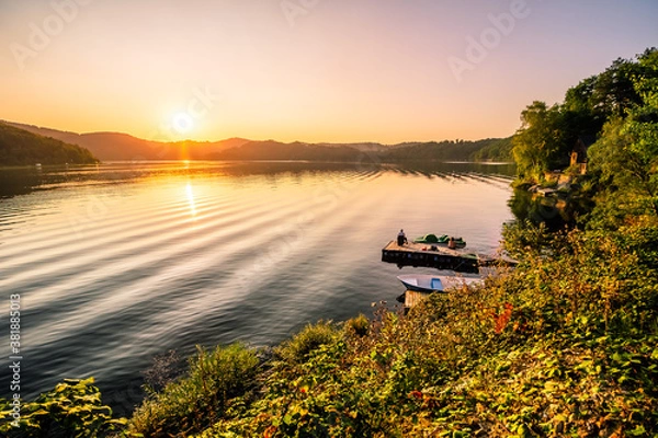 Obraz jezioro rożnowskie
