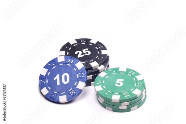 Fototapeta Pokerchips
