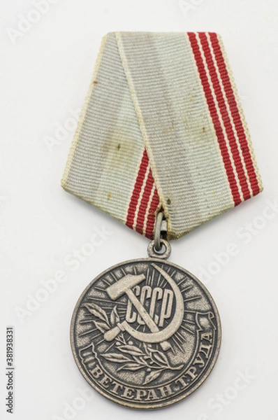 Fototapeta Soviet medal