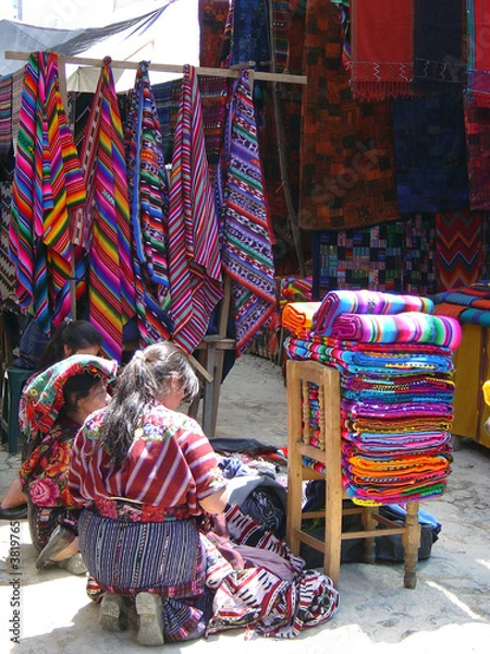 Obraz Guatemala Chichicastenango Marche Maya