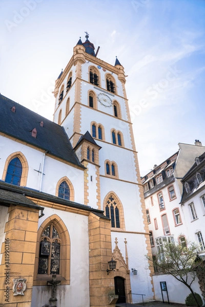 Obraz Rathaus on the old main market, Trier, Germany
