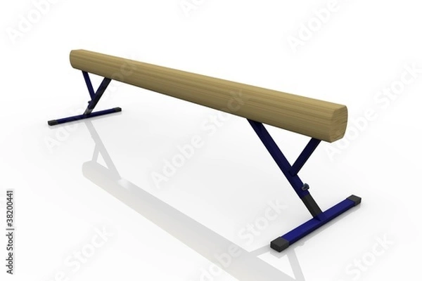 Fototapeta Schwebebalken