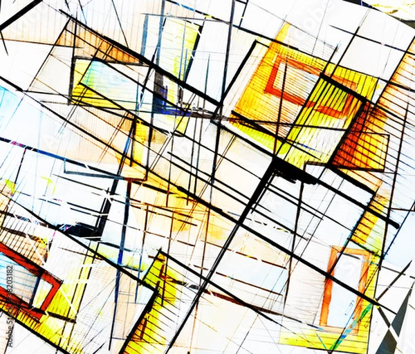 Obraz abstract  composition