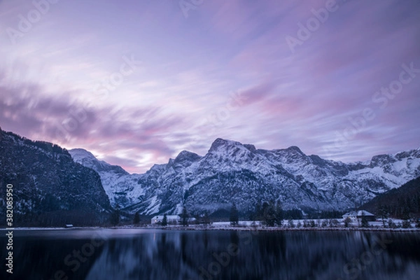 Obraz Almsee im Winter