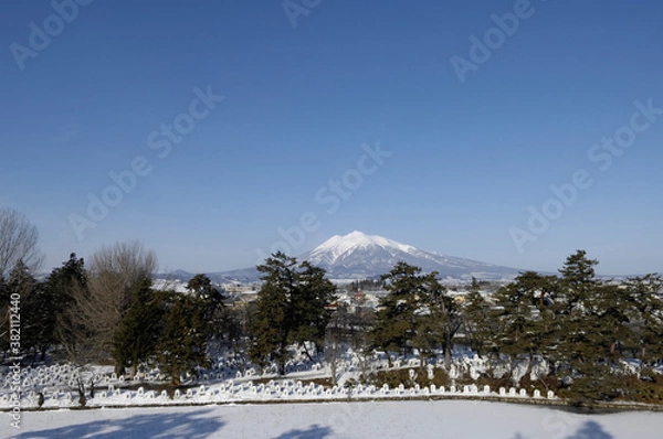 Fototapeta 岩木山