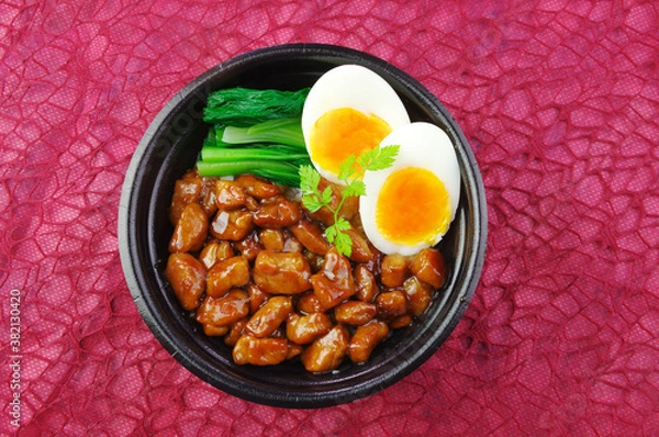 Obraz 台湾ルーローハンの弁当