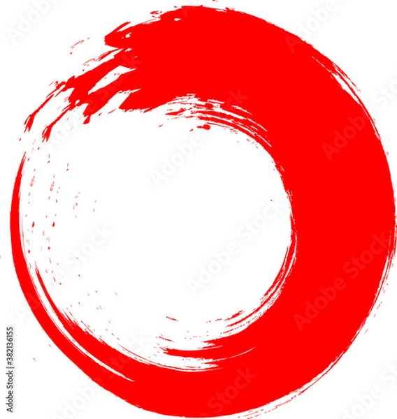 Fototapeta Red enso symbol vector