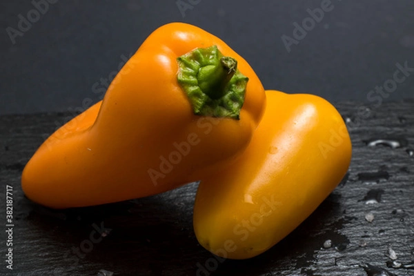 Obraz Peppers and tomatos