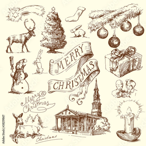 Obraz christmas card