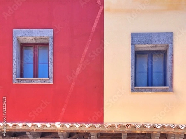 Obraz Façade maison des Canaries