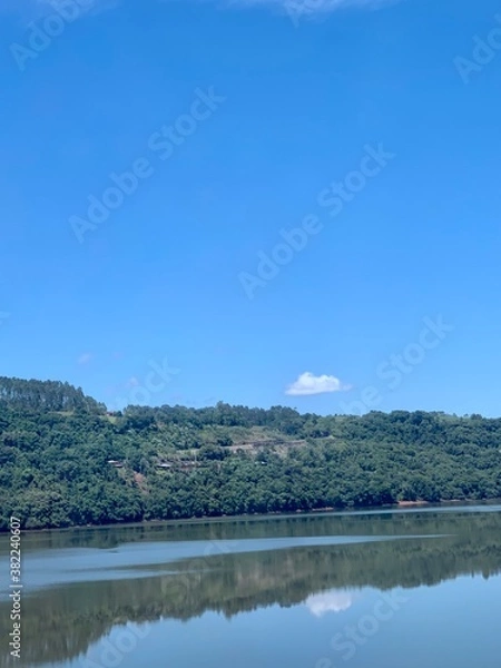 Obraz lake and mountains
