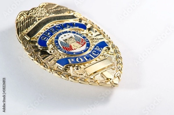 Obraz Odznaka policyjna