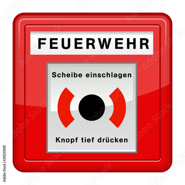 Obraz Feuermelder