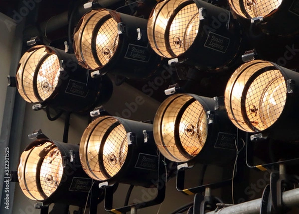 Fototapeta 舞台照明機材パーライト