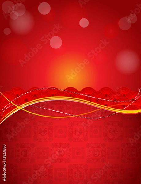Obraz Vector Chinese poster theme