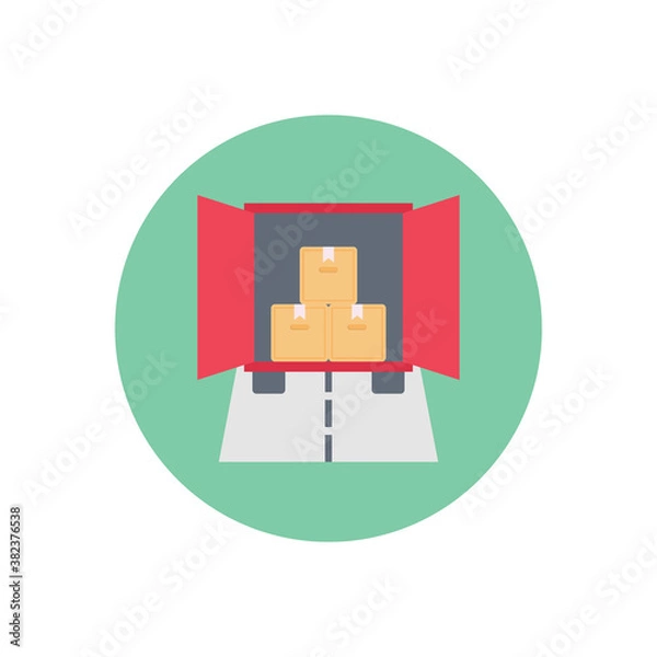 Fototapeta warehouse