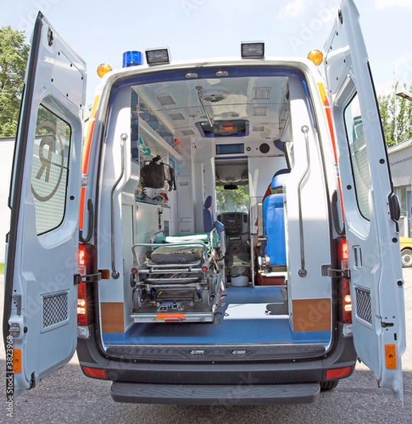 Obraz ambulance back