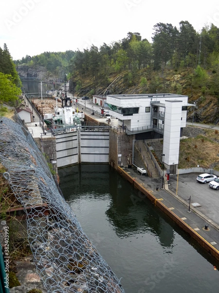 Obraz bridge over the river