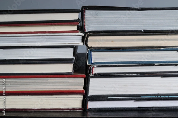 Fototapeta stack of books