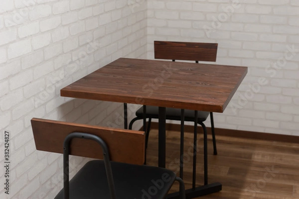 Fototapeta 事務室　待合室　テーブルと椅子