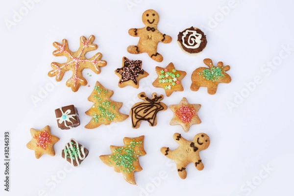 Obraz weihnachtsgebäck