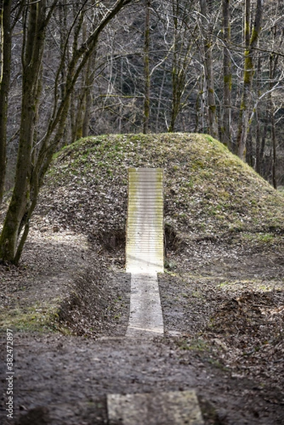 Obraz Big downhill jump