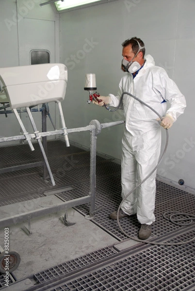 Obraz Autoteil lackieren