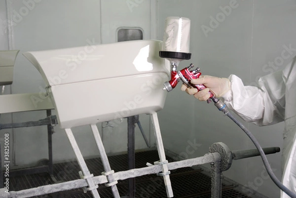 Obraz Autoteil lackieren