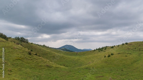 Obraz 용눈이오름 풍경