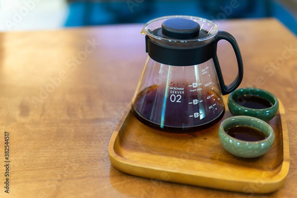 Obraz  tea set on the table