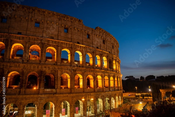 Obraz 夜のコロッセオ