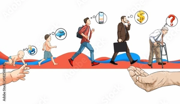 Fototapeta Illustration 