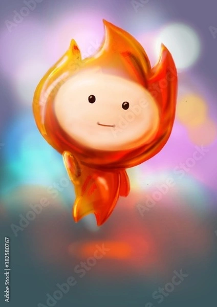 Fototapeta Character 