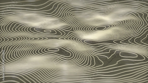 Obraz topographic lines