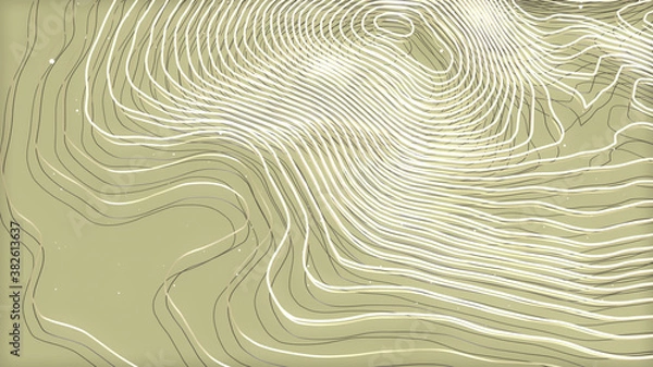 Obraz topographic lines