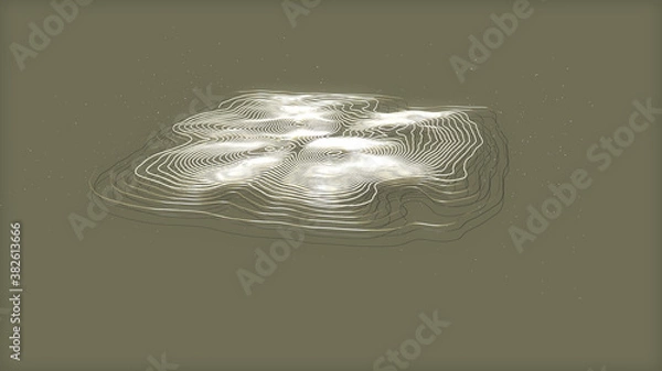 Fototapeta topographic lines