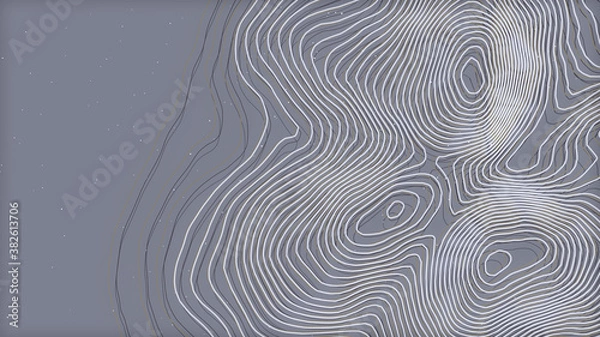 Fototapeta topographic lines