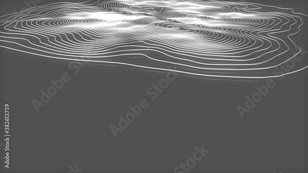 Obraz topographic lines