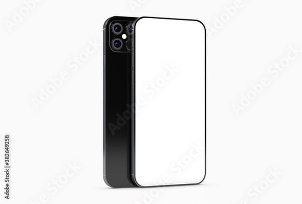 Fototapeta digital smartphone device mobile phone 3d isolated