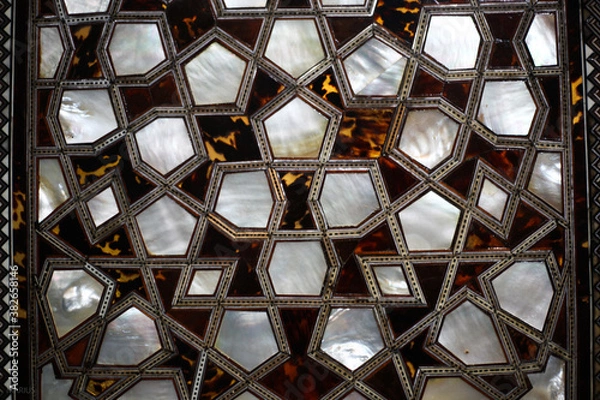 Obraz a glass ornament