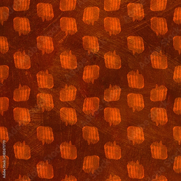 Obraz Pattern with oil smears. Seamless pattern. Use for wallpaper, print, tuxedo, decoration and websites. Wrapping paper design. Drawn by hand. Oil texture. Stains and smears. Bright colours