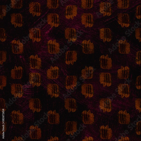 Obraz Pattern with oil smears. Seamless pattern. Use for wallpaper, print, tuxedo, decoration and websites. Wrapping paper design. Drawn by hand. Oil texture. Stains and smears. Bright colours