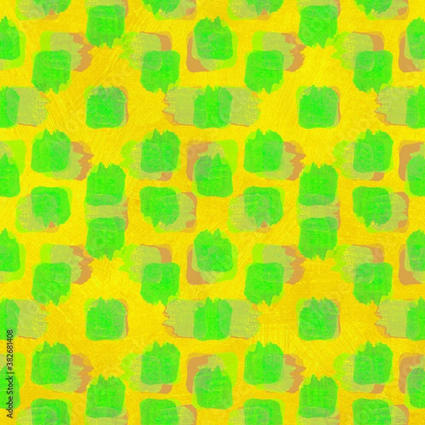 Obraz Pattern with oil smears. Seamless pattern. Use for wallpaper, print, tuxedo, decoration and websites. Wrapping paper design. Drawn by hand. Oil texture. Stains and smears. Bright colours