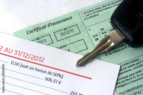 Obraz Assurance auto