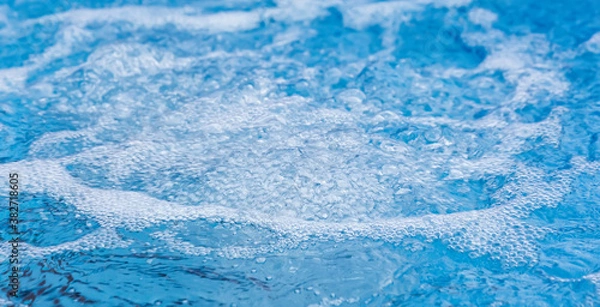 Fototapeta Air bubbles on the water surface