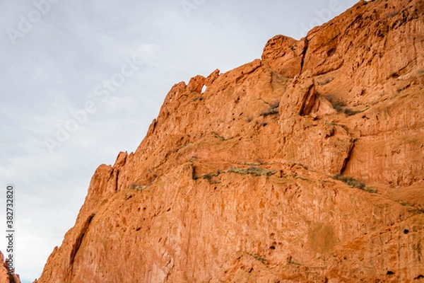 Fototapeta red rock formations