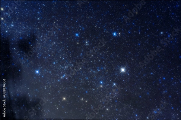 Fototapeta starry night sky