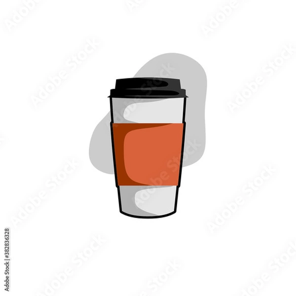 Fototapeta glass of coffee