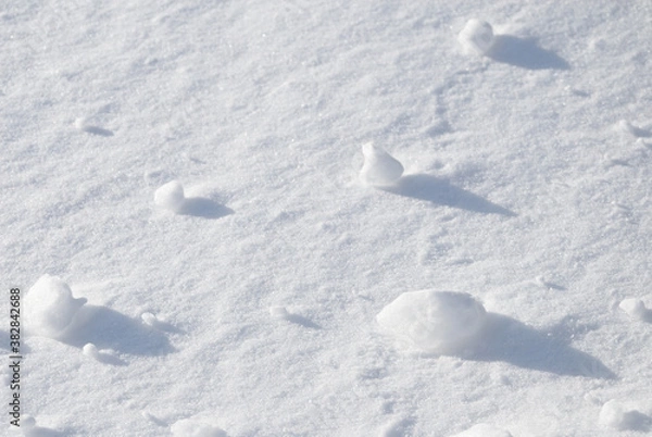 Fototapeta 雪　背景　テクスチャ　冬