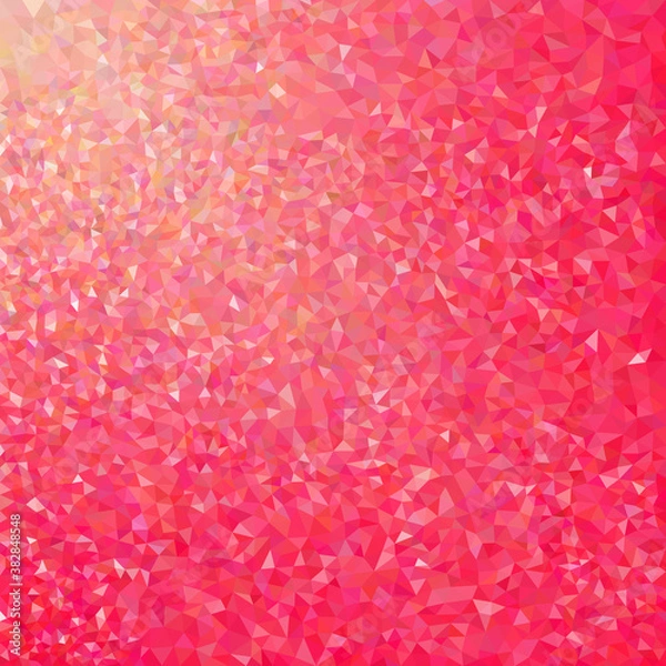 Obraz Pink Origami Polygonal Shape background